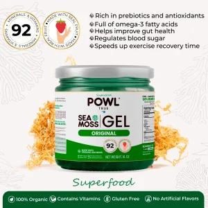 Organic Sea Moss Gel – Fruit Flavor