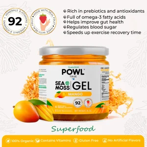 Organic Sea Moss Gel – Mango