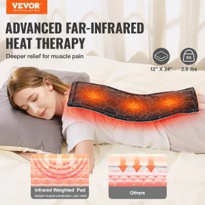VEVOR Far Infrared Heating Pad – Extra-Large Weighted Heat Therapy Pad
